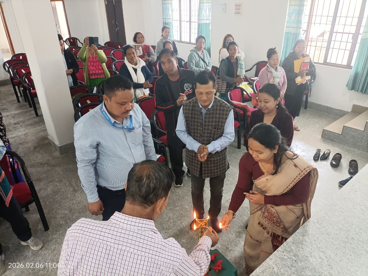 Inauguration of the skill development training programme.